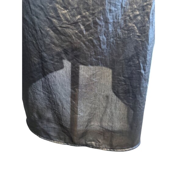 2/$30 ZARA W&B Large Collection Sheer Black Slip Dress - Picture 6 of 14